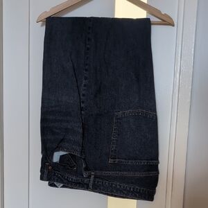 Old Navy Women's Dark Blue Relaxed Jeans